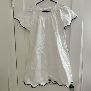 Lake Women's Classic White Smocked Dress